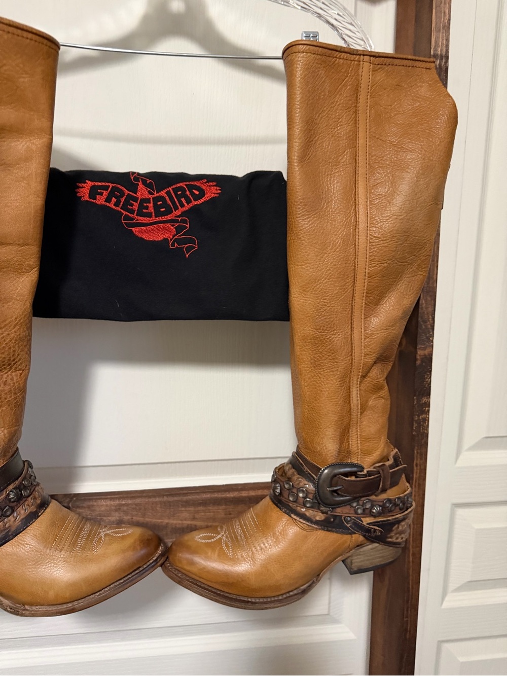 Freebird Rodondo Knee High Leather Boots - Picture 3 of 10